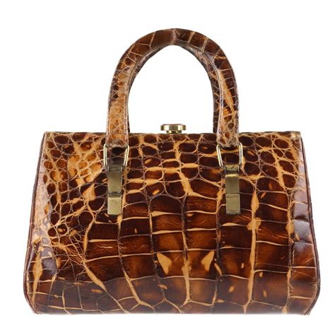 hermes crocodile plume bag|vintage hermes crocodile bag.